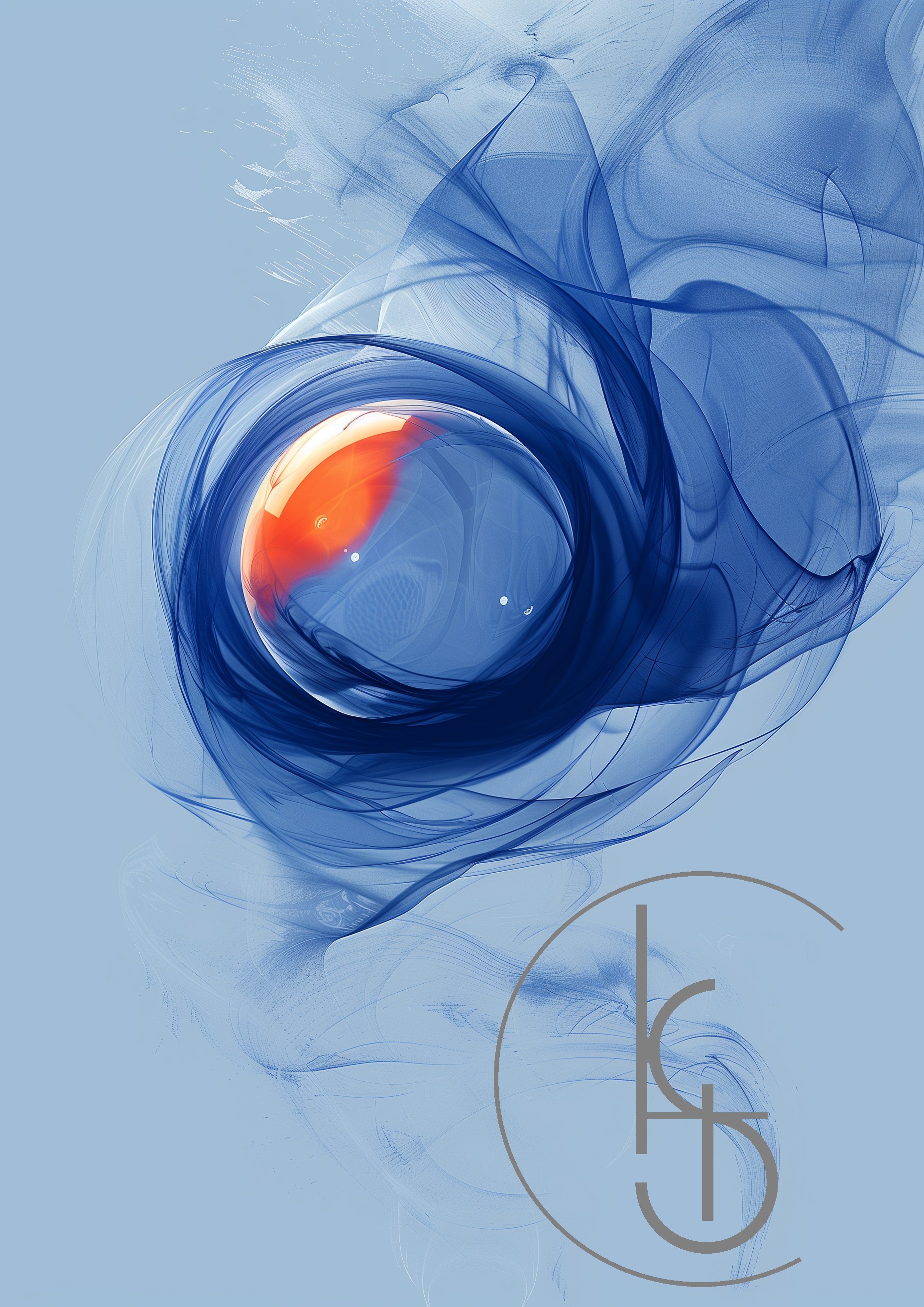Azure and Crimson Harmony 1